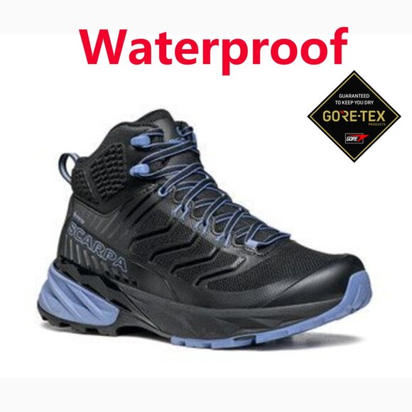 Brand New Scarpa Women 's Rush Mid Gore-Tex Lightweight Waterproof Hiking Shoes - Picture 1 of 7
